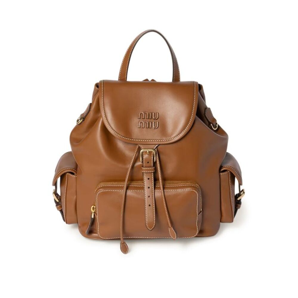 Miu Miu Women Leather Backpack